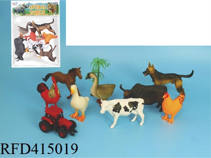 FARM 10-PIECE SET WITH FARMER CART