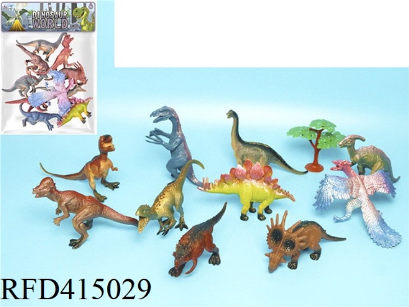 11-PIECE BOUTIQUE DINOSAUR SET