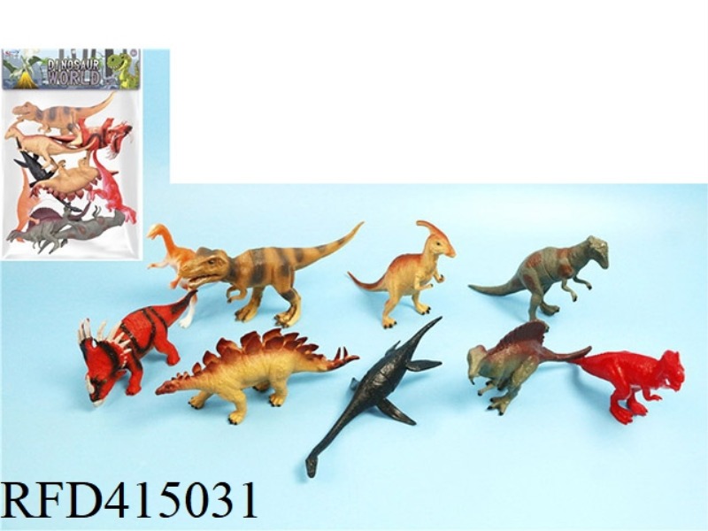 9-PIECE SIMULATION DINOSAUR SET