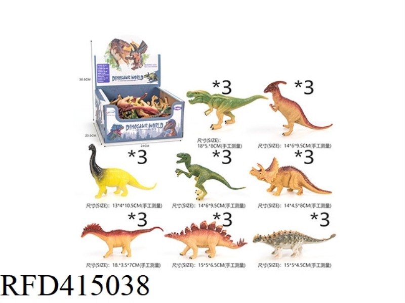 6 INCH DINOSAUR 24PCS