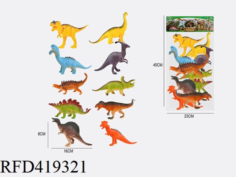 6.2 INCH 10 DINOSAUR ANIMAL SUIT