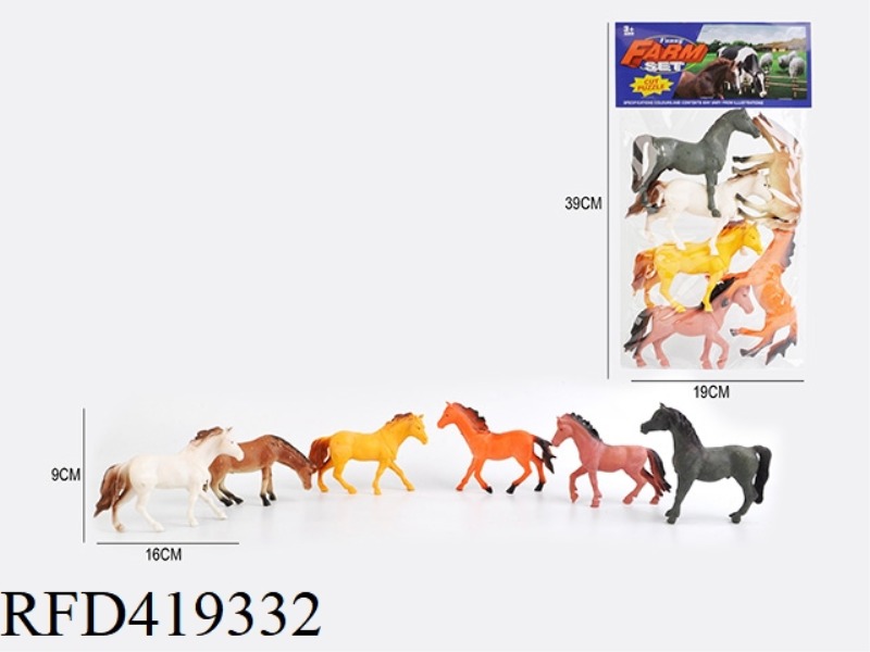 5.6 INCH 6 FARM ANIMALS SET