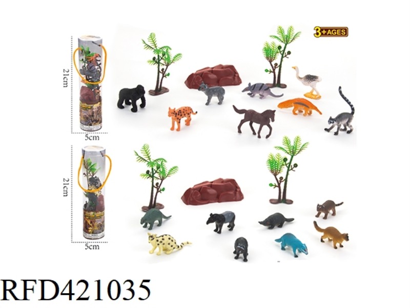 8 2-INCH WILD [2 TYPES ASSORTED]