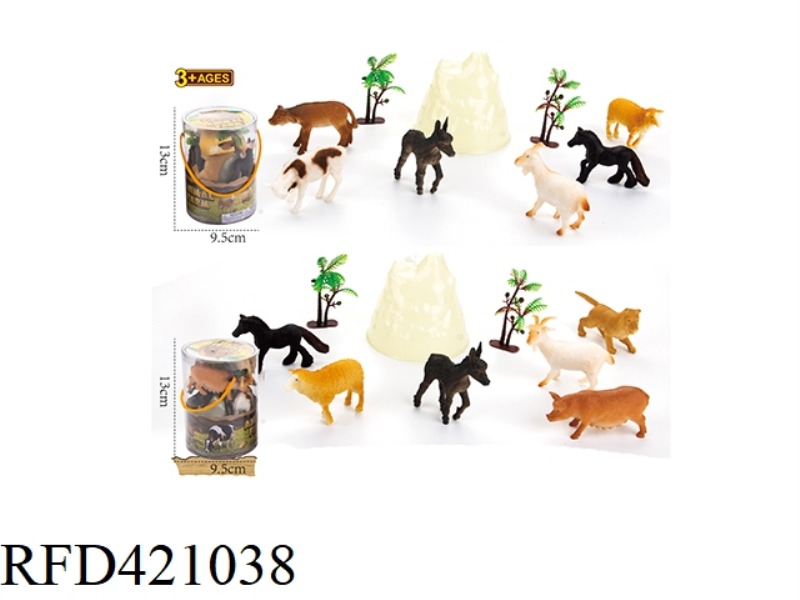 6 4-INCH FARMS [2 STYLES MIXED]