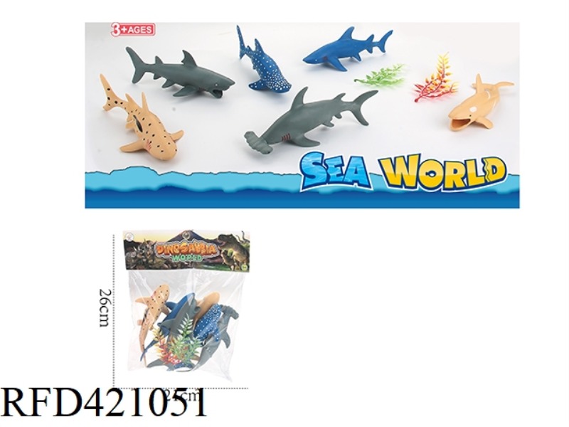 6 6-INCH SHARKS