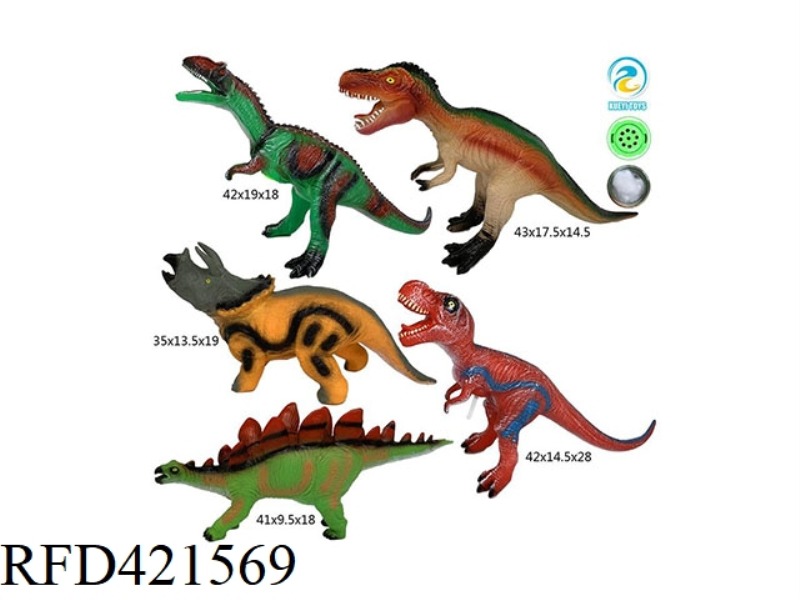5 DINOSAURS MIXED