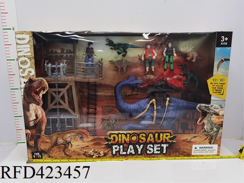 DINOSAUR SET (LONG-NECKED DRAGON + TOWER)
