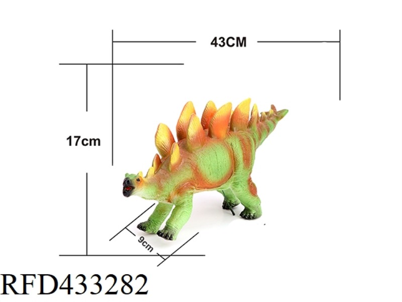 SOFT GEL STEGOSAURUS