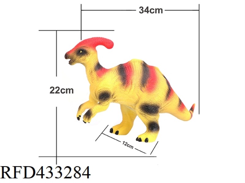 SOFT RUBBER PARASEGMENTOSAURUS
