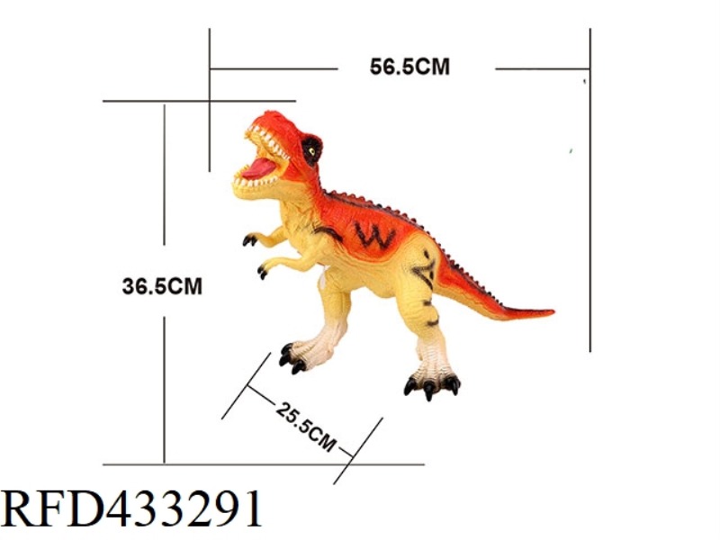 SOFT RUBBER TYRANNOSAURUS REX