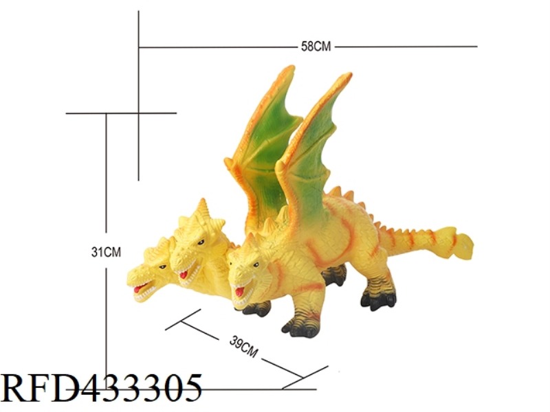 BIG THREE-HEADED DRAGON