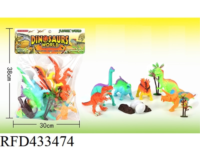 6 BB WHISTLE DINOSAURS