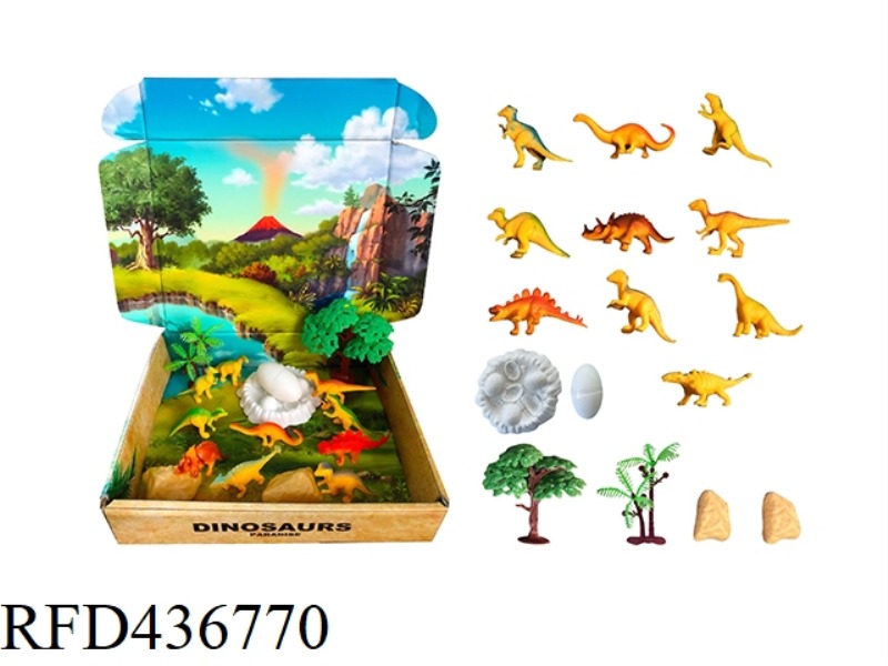 DINOSAUR SCENE SUIT (10 PIECES)