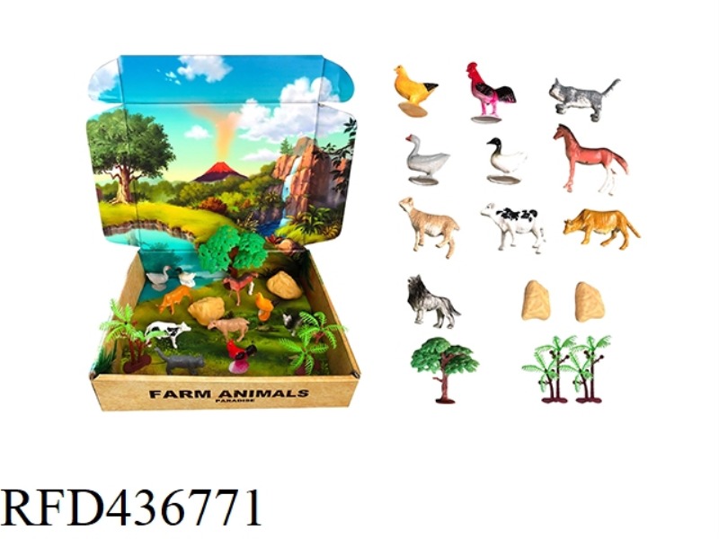 FARM ANIMAL SCENE SUIT (10 PIECES)