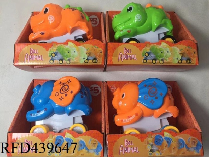 TUMBLING ELEPHANT / TUMBLING DINOSAUR