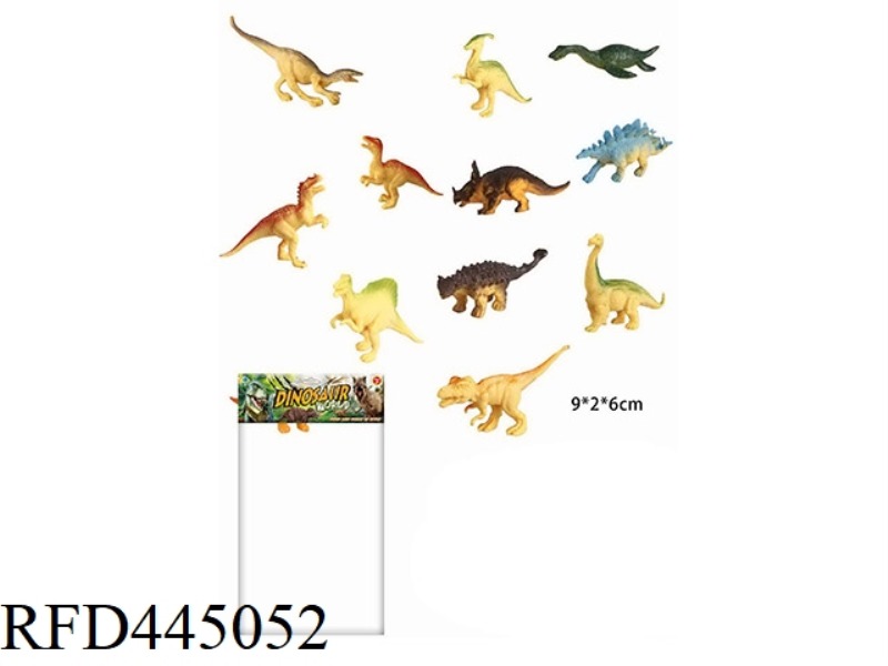 DINOSAUR SET (12 MEDIUM) 3.6 INCHES