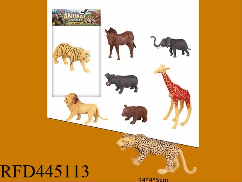 ANIMAL SUIT (8 PIECES) 6 INCHES