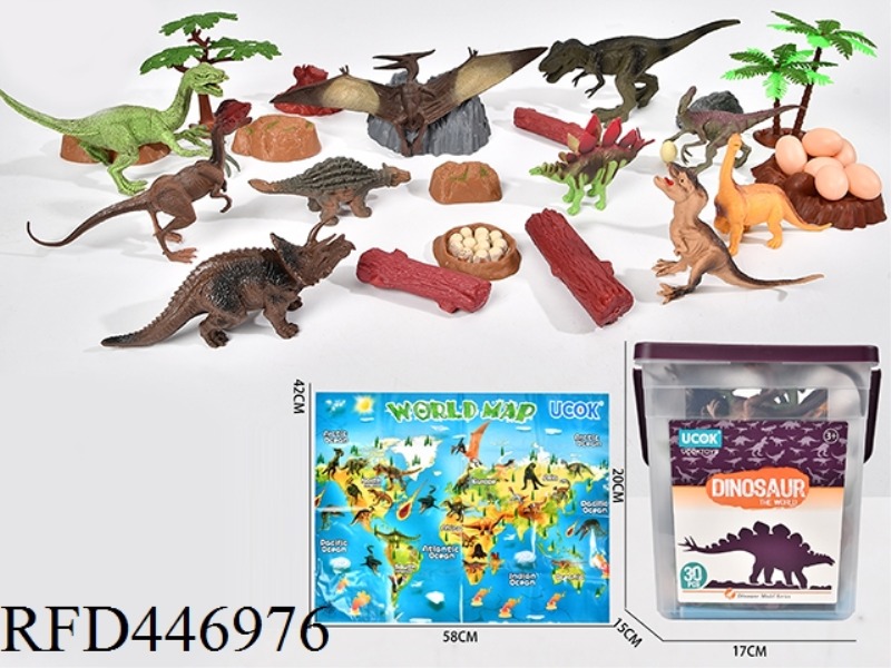 30 PIECE DINOSAUR COLLECTION