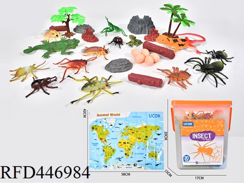 30 PIECE REPTILE COLLECTION