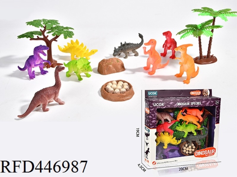12 PIECE DINOSAUR SET