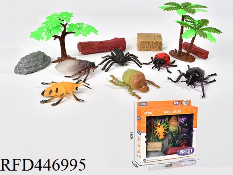 12 PIECE INSECT WORLD