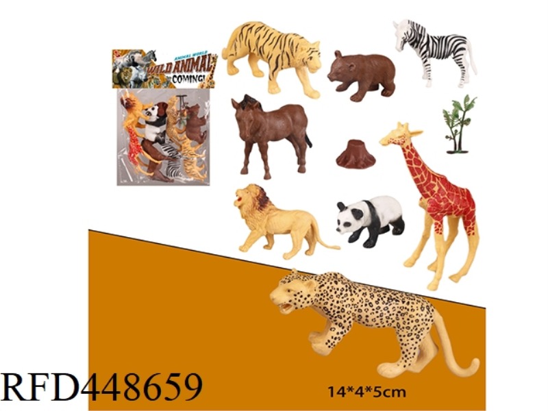 ANIMAL SUIT (8 PIECES) WITH TREE AND TREE HEAD