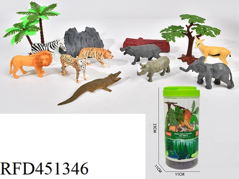 13 PIECE WILDLIFE BUCKET