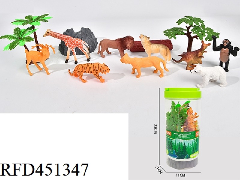 13 PIECE WILDLIFE BUCKET