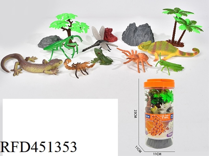 13 PIECE REPTILE BUCKET