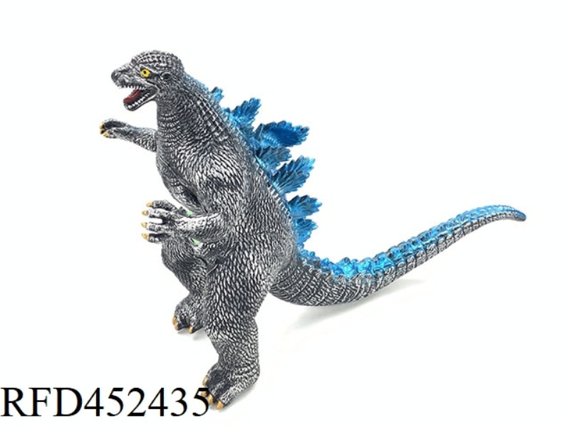 SOFT RUBBER GODZILLA WITH IC LIGHT