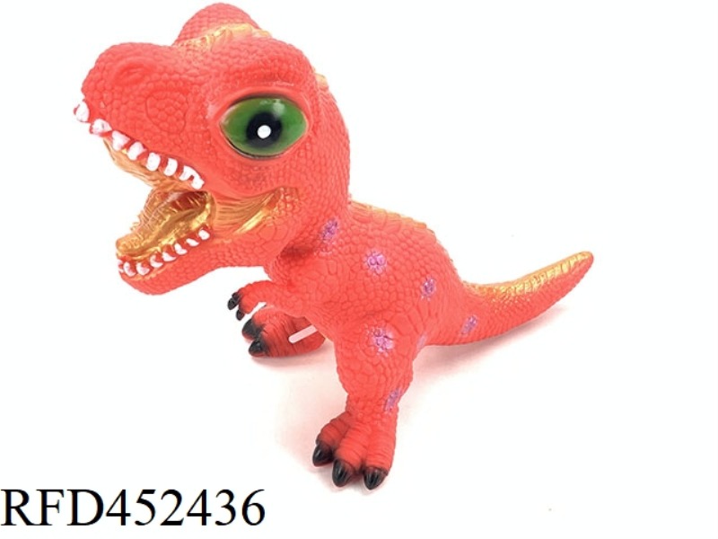 SOFT RUBBER TYRANNOSAURUS REX WITH IC LIGHTING