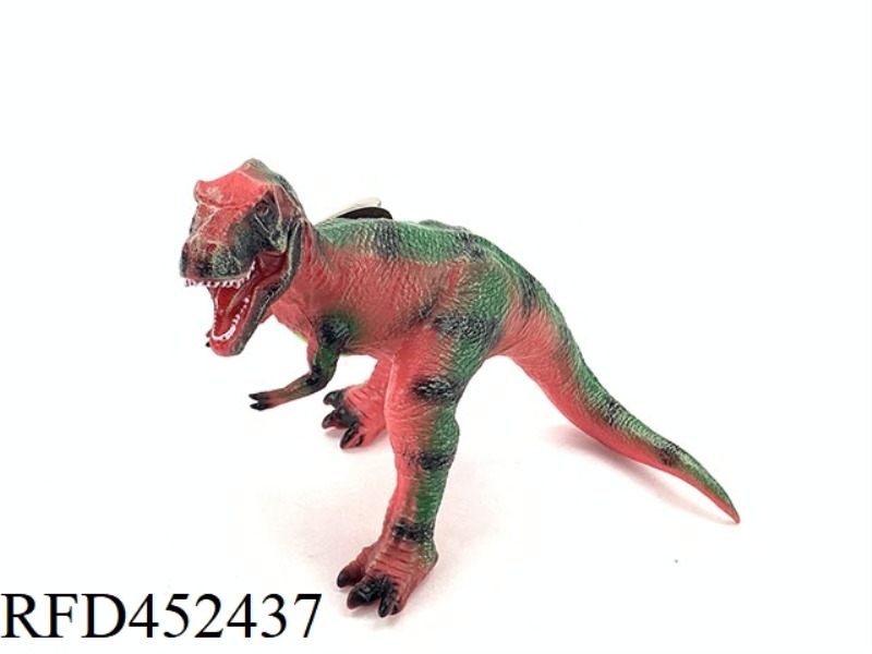 SOFT RUBBER TYRANNOSAURUS REX WITH IC LIGHTING