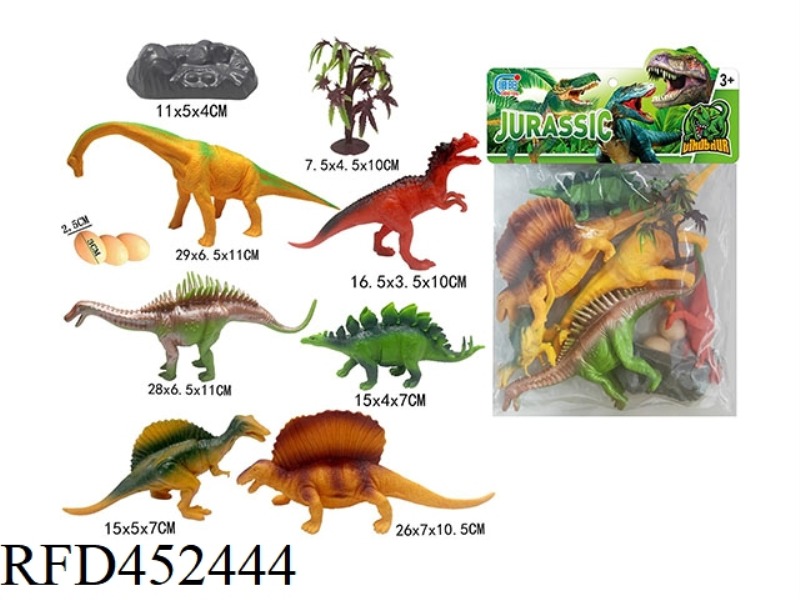 PVC SOLID DINOSAUR (11PCS)