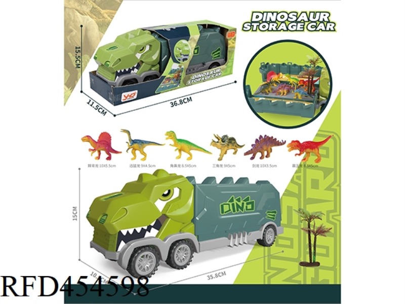 DINOSAUR CONTAINER TRUCK