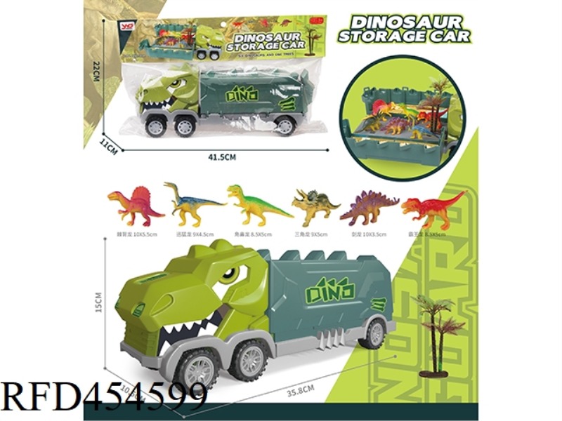 DINOSAUR CONTAINER TRUCK