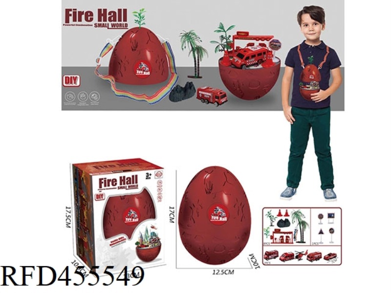 FIRE SCENE BACKPACK EGG