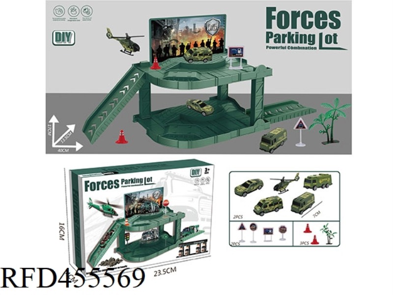 MILITARY PARKING LOT