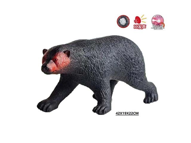 VINYL FILLED COTTON BEAR WITH IC