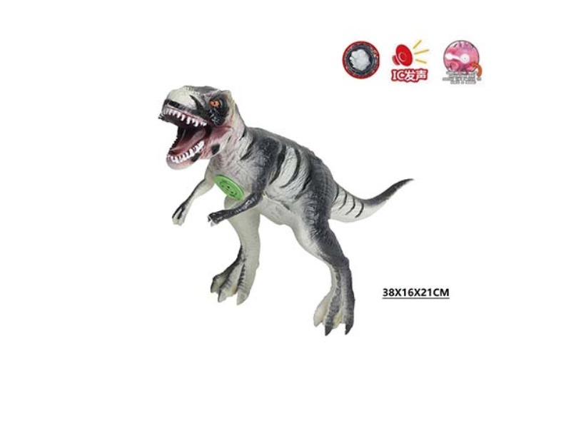 VINYL FILLED COTTON TYRANNOSAURUS BELT IC