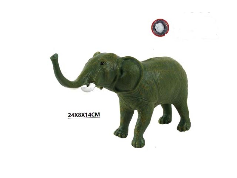 VINYL FILLED COTTON ELEPHANT