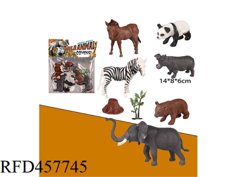 ANIMAL SUIT (6 PIECES) WITH TREE AND TREE HEAD