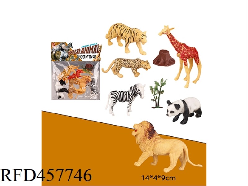 ANIMAL SUIT (6 PIECES) WITH TREE AND TREE HEAD