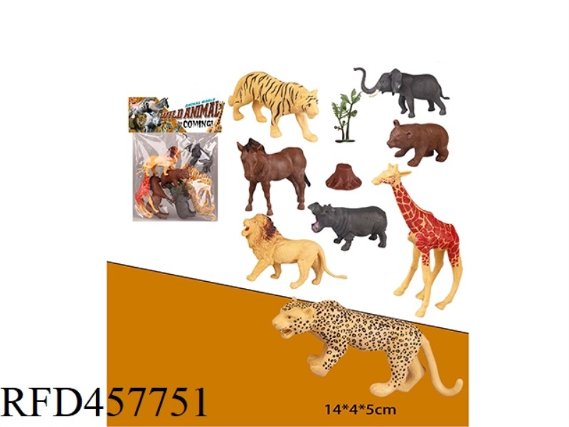 ANIMAL SUIT (8 PIECES) WITH TREE AND TREE HEAD