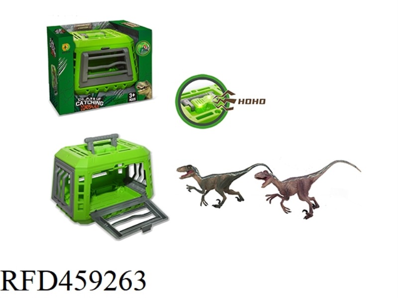 CATCH THE RAPTOR OF THE DINOSAUR PROJECT, 2-COLOR MIX, WITH LIGHT AND SOUND (INCLUDE)