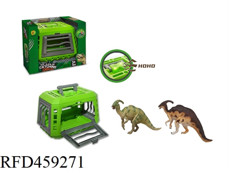 CATCH THE PARAGONOSAURUS OF THE DINOSAUR PROJECT, 2-COLOR MIX, WITH LIGHT AND SOUND (INCLUDE)