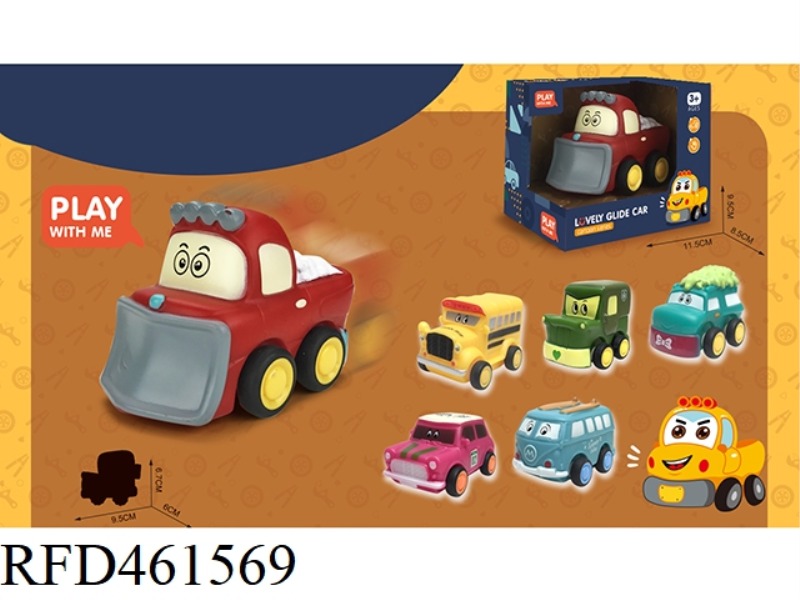 VINYL DOLL CARTOON CAR