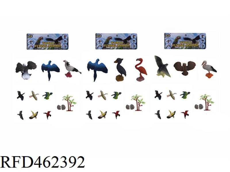 BIRD 3 MIXED 12PCS