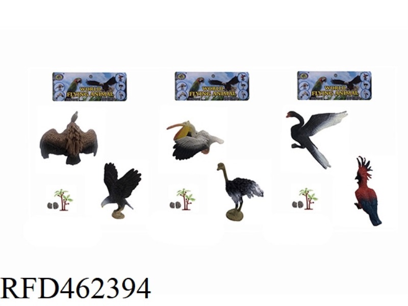 BIRD 3 MIXED 5PCS