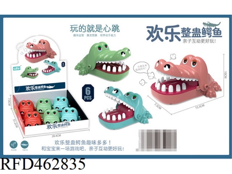 BITING CROCODILE