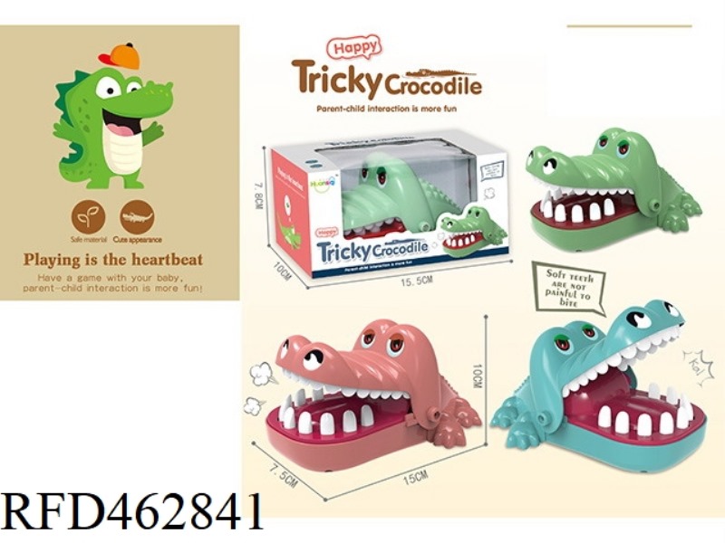 BITING CROCODILE